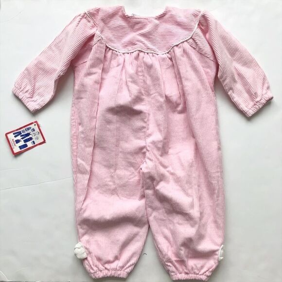 Vintage Ruffniks NWT pink corduroy jumpsuit 3T - Picture 6 of 6